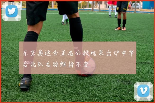 东京奥运会正名公投结果出炉中华台北队名称维持不变